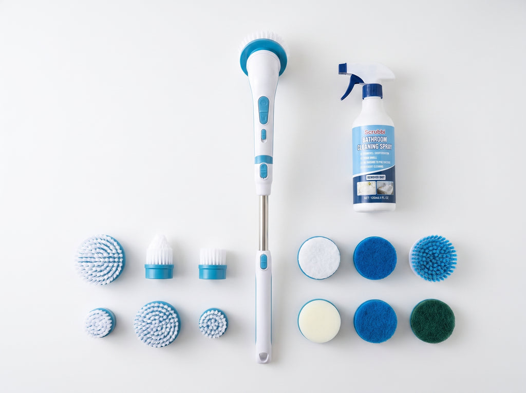 Scrubbi Max — Turbo Extendable Spin Scrubber
